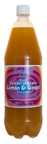 Grainfields Lemon and Ginger Probiotic 1.25L