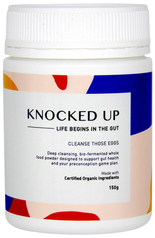 Knocked Up & Beyond - Cleanse Those Eggs 150gr 2 FOR 1 SPECIAL BUY Save $65!
